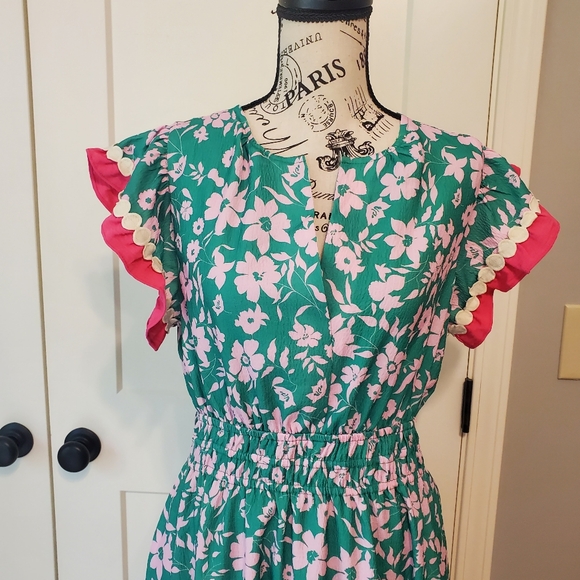 Gorgeous Floral Midi Dress-NWT - Picture 4 of 15